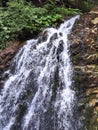 The Urlatoarea waterfall in Bucegi