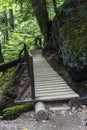 Amazing road to waterfall in bucegi Mountains, Urlatoarea waterfall