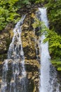 Amazing waterfall in bucegi Mountains, Urlatoarea waterfall