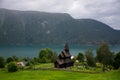 Urnes Stave Church, Ornes, Norway Royalty Free Stock Photo