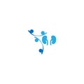 Urology logo, kidney logo icon healty