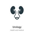 Urology vector icon on white background. Flat vector urology icon symbol sign from modern health and medical collection for mobile