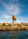 Uros - Floating Islands, Titicaca Royalty Free Stock Photo