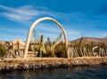 Uros, Titicaca, Peru Royalty Free Stock Photo