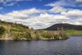 Urquhart Castle on the banks of Loch Ness in the Scottish Highlands Royalty Free Stock Photo