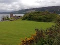 Urquhart Castle, Iverness UK, Ruins of the Urquhart Castle in Iverness United kingdom next to Loch Ness lake Royalty Free Stock Photo