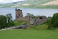 Urquhart Castle and Loch Ness, Scotland Scenic View During the Day Royalty Free Stock Photo