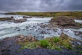 Urridafoss waterfall in Iceland Royalty Free Stock Photo