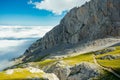 Urriellu peak in Picos de Europa National Park, Spain Royalty Free Stock Photo