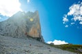 Urriellu peak in Picos de Europa National Park, Spain Royalty Free Stock Photo