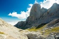 Urriellu peak Naranjo de Bulnes in Picos de Europa National Park Royalty Free Stock Photo