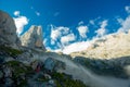 Urriellu peak in Picos de Europa National Park, Spain Royalty Free Stock Photo