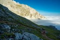 Urriellu peak in Picos de Europa National Park, Spain Royalty Free Stock Photo