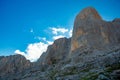 Urriellu peak in Picos de Europa National Park, Spain Royalty Free Stock Photo
