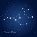 Ursa Maior Royalty Free Stock Photo