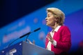 Ursula von der Leyen during EPP Congress in Zagreb Royalty Free Stock Photo