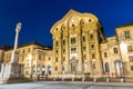 Ursuline Church, Congress Square, Ljubljana, Slovenia. Royalty Free Stock Photo