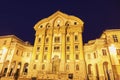 Ursuline Church of the Holy Trinity in Ljubljana Royalty Free Stock Photo