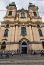 The Ursuline Church Ursulinenkirche in Linz, Austria