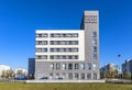 Ursynow district Municipality Hall office building at Aleja Komisji Edukacji Narodowej Avenue in Imielin district of Warsaw,