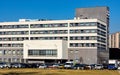 Ursynow district Municipality Hall building at Aleja Komisji Edukacji Narodowej KEN Avenue in Imielin district of Warsaw in Poland