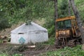 Urta nomadic house in Kazakhstan