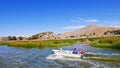 Uros Floating Islands, Puno - Peru Royalty Free Stock Photo