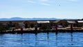 Uros Floating Islands, Puno - Peru Royalty Free Stock Photo