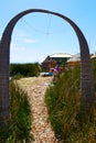 Uros Floating Islands, Puno - Peru Royalty Free Stock Photo