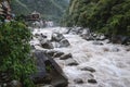 Urubamba river near Aguas Calientes