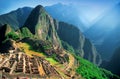 Urubamba Valley at Machu Picchu Royalty Free Stock Photo