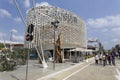 Uruguay pavilion entrance at Expo, universal exposition on the theme of food