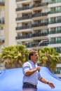 Uruguay President Talking at Political Act , Montevideo, Uruguay