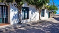 Streets of Colonia Del Sacramento in historic center Barrio Historico