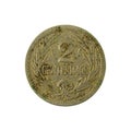 2 uruguayan centesimo coin 1901 obverse