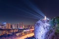 Urumqi cityscape at night