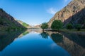 Urungach Lake Uzbekistan Royalty Free Stock Photo