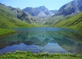 Urup Lake in the Caucasus, Karachay-Cherkessia