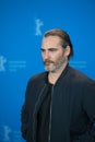 US actor Joaquin Phoenix during Berlinale 2018 Royalty Free Stock Photo