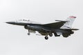 US Air Combat Command F-16CM Royalty Free Stock Photo