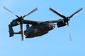 US Air Force Bell Boeing V-22 Osprey tiltrotor military aircraft