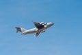 US Air Force Boeing Globemaster C-17 flying at Aero India 2019