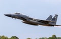 US Air Force F-15C Eagle fighter jet