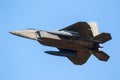 US air force F-22 Raptor stealth fighter jet aircraft
