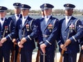 US Air Force Honor Guard Drill Team Men