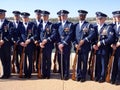 US Air Force Honor Guard Drill Team Royalty Free Stock Photo