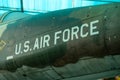 US Air Force marking on military airforce