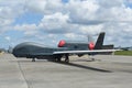 US Air Force Northrop Grumman RQ-4B Global Hawk unmanned surveillance aircraft.