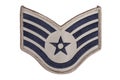 Us air force sergeant rank patch Royalty Free Stock Photo