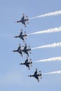 US Air Force Thunderbirds Royalty Free Stock Photo